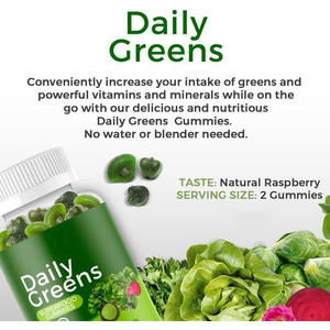 Sıcak satış özel etiket yeşiller Gummies Vegan süper yeşil <span class=keywords><strong>Vitamin</strong></span> Gummies tam spektrum süper yeşil Gummies yetişkin için - Product Image 5