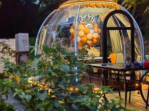 2.6M à 6M SizeFull House piscine d'hiver événement de <span class=keywords><strong>jardin</strong></span> commercial <span class=keywords><strong>Igloo</strong></span> Round Dome House tente - Product Image 5