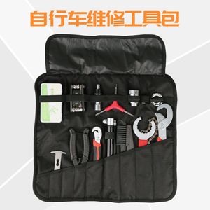 Kit de herramientas para bicicleta, juego de 12 piezas, combo de reparación multifunción para mantenimiento de ciclismo - Product Image 3