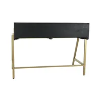 BUREAU EN MÉTAL MANGO 119x70x93.5 NOIR