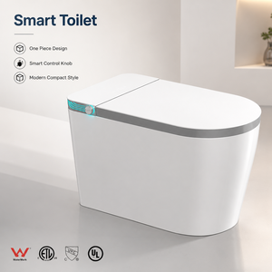 Nuovo Design WC Intelligente Smart con Bidet Elettronico Integrato, Sciacquone Automatico, Vaso Allungato a Forma di <span class=keywords><strong>U</strong></span> in Ceramica con Installazione a Pavimento - Product Image 1