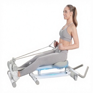 Wellshow Macchina per Canottaggio Multifunzionale Quattro-in-Uno in Metallo, Attrezzatura per Allenamento Sportivo Completo Commerciale, Pieghevole - Product Image 2