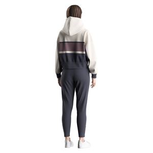 Conjuntos de Sudadera Corta para Mujer con un Diseño Corto y Elegante que Ofrece un Ajuste Moderno que Combina Perfectamente con Conjuntos de Cintura Alta - Product Image 3