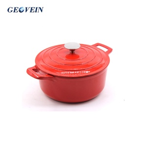 <span class=keywords><strong>Amazon</strong></span> Basics de hierro fundido esmaltado cubierto Horno Holandés - Product Image 4