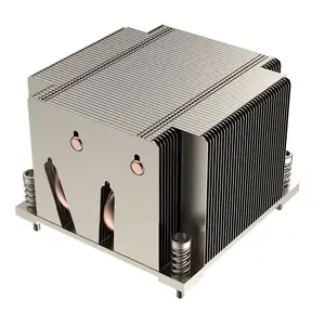 hohe leistung lga1700 2u passiv cpu kühler cpu heatsink wärmewaschbecken 90*90*65mm lochgröße 78*78mm FÜR computerserver