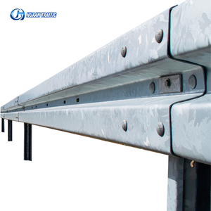 Barrera de Seguridad Vial para Exteriores, Barandilla de Seguridad en Forma de W para Carreteras y Calles - Product Image 1