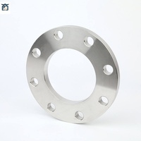 Flensa Plat Baja Karbon RF FF Pabrik Cina Ukuran PN6 PN10 PN16 CS DN50 DN100 DN150 DN200 A105 235JR Flensa Plat