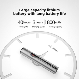 Localisateur de défauts optiques <span class=keywords><strong>APT</strong></span> B5 VFL 20KM-50KM Fibre optique Laser Alliage d'aluminium Noir 650nm Corps de stylo FTTH 20-50MW Garantie 1 an - Product Image 2