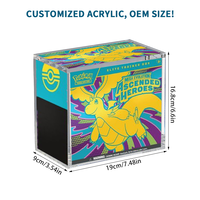 Boîte à mouchoirs moderne en acrylique transparent de haute qualité, présentoir de gros pour boîtes de reconditionnement, avec couvercle détachable, pour boutique, autoportant