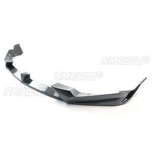 <b>For</b> BMW X5 G05 LCI M Sport 2023+ <b>Car</b> Front Bumper Lip <b>Diffuser</b> Splitter Spoiler Auto Accessory Carbon Fiber Look Glossy Black - Product Image 2