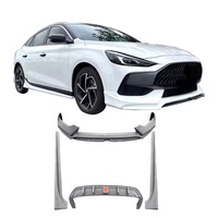 Nouveaux kits de carrosserie de haute qualité pour MG 5 2021-2023 : Jupes latérales, diffuseur avant/arrière, feux stop, en ABS, fixation par vis, installation facile