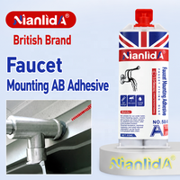 Colle époxy AB Nianlida 50ml haute résistance transparente pour réparation de robinets, adhésif structurel à durcissement rapide et étanche