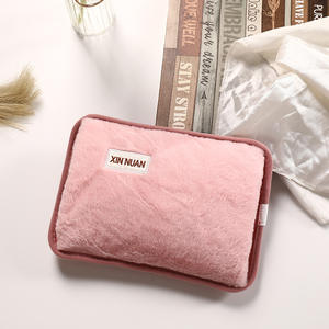 Bolsa de <span class=keywords><strong>agua</strong></span> <span class=keywords><strong>caliente</strong></span> eléctrica de PVC, botella de <span class=keywords><strong>agua</strong></span> <span class=keywords><strong>caliente</strong></span> con piel de conejo, bolsillo cálido y cómodo que se puede poner en las manos, nuevo diseño - Product Image 5