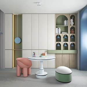 Meuble mural pour téléviseur LED de luxe, unité moderne, support de divertissement flottant, meuble de salon, centre en bois, 65 pouces et plus, appartement - Product Image 3