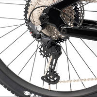 Nouveau VTT Électrique Tout Suspendu 2026 Moteur Central 500W Batterie 48V 720Wh 12 Vitesses 45km/h 15AH Électronique Sans Fil pour Adultes