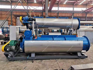 시간당 500kg 자동 생선 머리 분쇄기 및 연어 폐기물용 조리 압착 건조 장치가 있는 어분 가공 기계 - Product Image 4