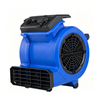 JIEBA BF531 Mini-Bodentrockner Luftbeweger Teppichgebläse 3-Gang Tragbarer Bodentrocknungsventilator für Hotel Badezimmer Lobby Teppich