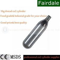 Filetée 16g co2 Cartouche Gonfleur pour Vélo Pneu Gonfler Pompe À Vélo C02 Vanne