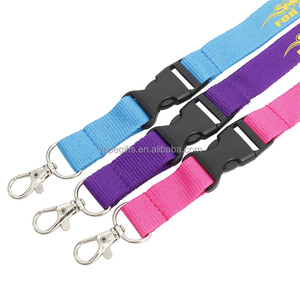 Chất lượng cao tùy chỉnh in Polyester Lanyard cổ với logo Jacquard in offset bao gồm móc cho phụ kiện quảng cáo - Product Image 5