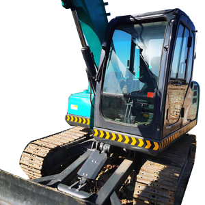 Mini-excavatrice Kobelco sk75 d'occasion, excavatrice Kobelco SK75 d'occasion, pompe hydraulique Shimadzu - Product Image 1