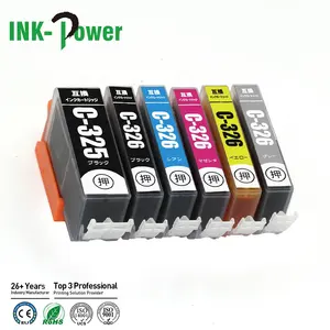 INK-POWER BCI-325 BCI325 BCI-326 BCI326 BCI 325 326 캐논 PIXUS IP4830 프린터에 대한 프리미엄 호환 컬러 잉크젯 잉크 카트리지