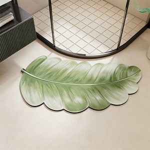 Tappetino <span class=keywords><strong>da</strong></span> <span class=keywords><strong>Bagno</strong></span> Personalizzato Irregolare, Lavabile, Antimacchia, Antiscivolo con Base in Gomma <span class=keywords><strong>per</strong></span> Interni, <span class=keywords><strong>Bagno</strong></span>, Doccia, <span class=keywords><strong>Vasca</strong></span> - Product Image 1