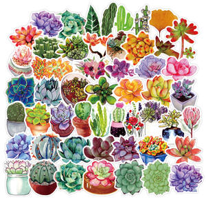 <span class=keywords><strong>Autocollants</strong></span> d'animaux en PVC, étiquettes imperméables, pour Skateboard, valise de moto, ordinateur portable, <span class=keywords><strong>Snowboard</strong></span>, voiture, guitare, jouet, 50 pièces, offre spéciale - Product Image 2