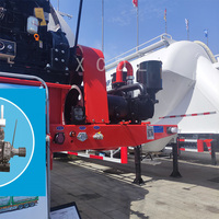 Camion-citerne à ciment KOFO N4105P, moteur diesel, démarrage électrique, refroidissement par eau, compresseur d'air 12/14m3 avec moteur et pompe