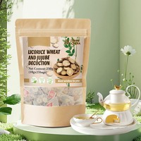 Thé en sachets en gros à base de réglisse, de blé et de jujube, mélange d'herbes naturelles saines pour la relaxation et le bien-être quotidien