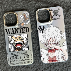 2 Pack Phone Case For IPhone 12 6.1 Inch, Anime Luffy Gear 5 Nika