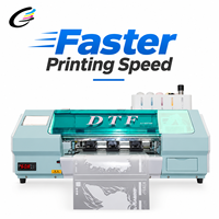 Imprimante numérique DTF Fcolor DTF350, tête d'impression simple XP600, machine d'impression jet d'encre haute productivité pour le transfert sur t-shirts et vêtements