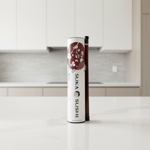 Emballage personnalisé en tube de papier pour sushis, conteneur alimentaire japonais cylindrique jetable, vente en gros - Product Image 2