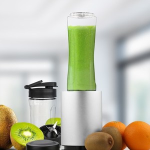 Mini Blender 400W Tritan Cup Stainless Steel Housing 0.6-0.8L Rapid Pulping Electric Juicer For Home Use - Product Image 1