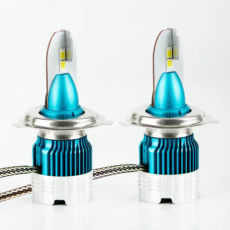 Işın açısı 360 LED far Mi2 mini boyutu olarak aynı <span class=keywords><strong>halojen</strong></span> mini csp Led araba ampülleri hepsi bir sürüş ışık