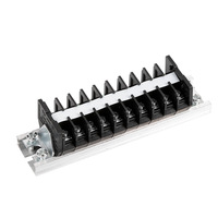 Barrette de bornier de connexion à vis pour montage sur rail DIN