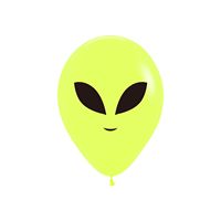Ballon Alien Latex de 12 pouces ET Décoration de fête Décoration de fête d'anniversaire