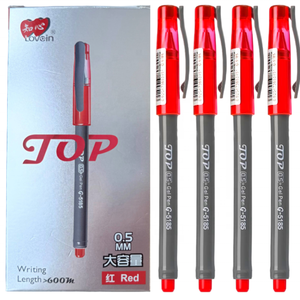 Zhixin Top G-5185 Gel Bút 0.5Mm Bền Lớn Đầy Đủ Mực <span class=keywords><strong>Container</strong></span> Giá Tốt Nhất Văn Phòng Trường Nguồn Cung Cấp Màu Xanh Và Màu Đỏ Mực Màu Sắc - Product Image 4