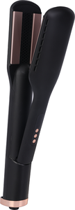 Brosse à air chaud professionnelle 2-en-1 légère avec chauffage céramique pour <span class=keywords><strong>cheveux</strong></span> bouclés, écran tactile, pour usage domestique - Product Image 2