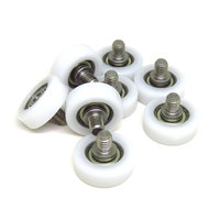 Rouleaux en plastique à injection OD 30 mm avec roulements BS626-2Z