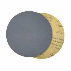 Papel de <span class=keywords><strong>lija</strong></span> metalográfico resistente <span class=keywords><strong>al</strong></span> <span class=keywords><strong>agua</strong></span> de marca doble leopardo 200/230MM hoja redonda disco abrasivo de doble cara - Product Image 5