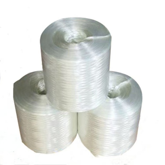 High Performance PVC Coated Glass Fiber Direct Roving with 2400 Tex Count for Electrical Insulation Parts Moulding Process
