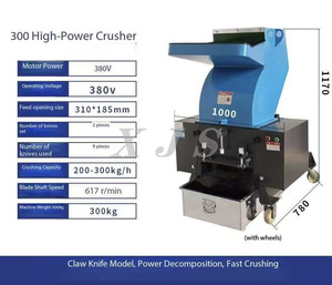 Broyeur de plastique mobile multifonctionnel haute capacité China <span class=keywords><strong>Amg</strong></span>-3000 pour le recyclage des bouteilles - Product Image 3
