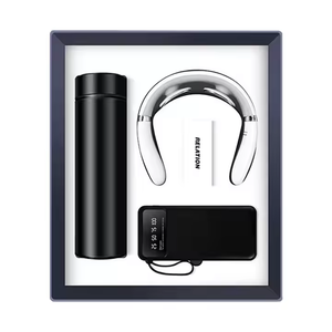 Новое поступление, индивидуальный логотип, деловой подарочный набор, массажер для шеи, динамик, вакуумная фляжка для Хэллоуина, рекламный подарок - Product Image 6
