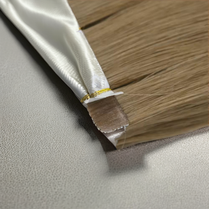 Estensioni di Capelli Veri Grezzi Cambogiani Tianci all'Ingrosso, Doppia Trama, con Nastro Adesivo, Prodotto di Bellezza per Donne, Stile Liscio - Product Image 5