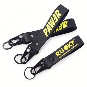 High Quality Luxury 2D Soft Pvc Keychain Silicone Wristlet <b>Key</b> Chain Logo Keyring Metal Promotional 3D Rubber <b>Custom</b> Keychain - Product Image 4