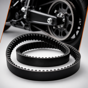 Courroie d'entraînement arrière Wanray pour Touring Road King Electra Glide 1997-2003, arrière 139T, pièce de rechange 40024-97 - Product Image 2
