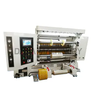 Slitting And Rewinding Machine BOPP PE Paper Plastic Film Slitting Machine Slitter Price