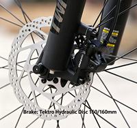Vélo de montagne en fibre de carbone 2026, 29 pouces, 12 vitesses, frein à disque hydraulique, fourche rigide, VTT XC, axe traversant Boost, VTT confortable