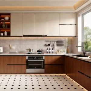 Gabinetes de Cocina Personalizados de Madera Contrachapada, Gabinetes de Cocina de Madera, Estilo Moderno y Clásico - Product Image 1