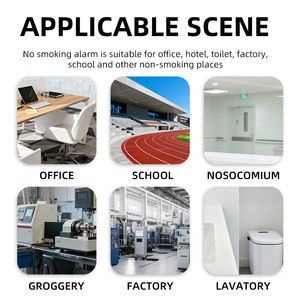 גלאי סיגריות חכם עם פונקציית שלט רחוק לניטור איסור עישון בבתי מלון - Product Image 6